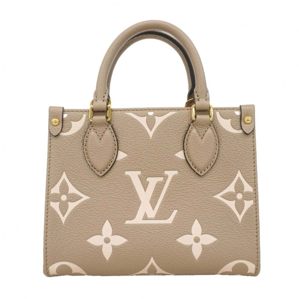 Louis Vuitton Monogram Empreinte Bicolor OnTheGo BB Handbag M47054 Tourtrell ... - Picture 10 of 10